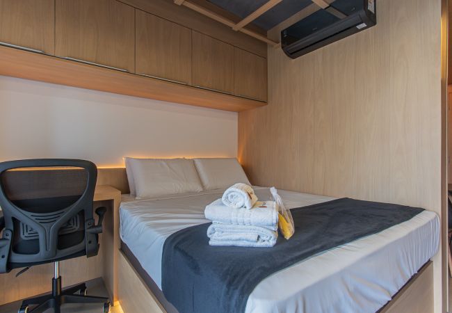 Studio in São Paulo - Estilo y Confort Próximo ao Allianz Parque | SP-P1208B Studio in São Paulo - Estilo y Confort Próximo ao Allianz Parque | SP-P1208B