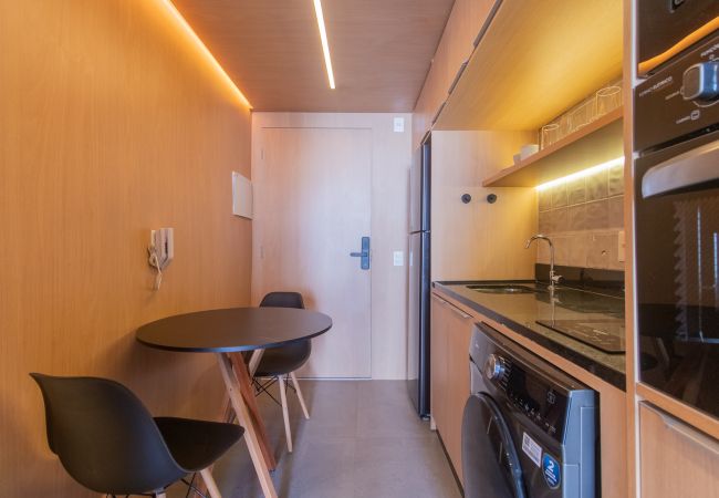 Studio in São Paulo - Estilo y Confort Próximo ao Allianz Parque | SP-P1208B Studio in São Paulo - Estilo y Confort Próximo ao Allianz Parque | SP-P1208B