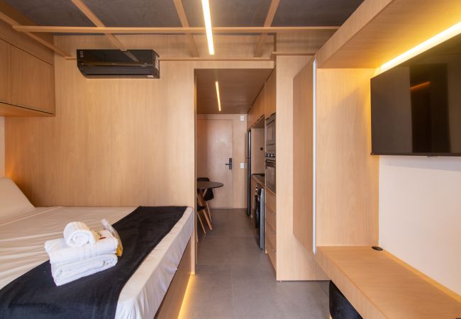 Studio in São Paulo - Estilo y Confort Próximo ao Allianz Parque | SP-P1208B Studio in São Paulo - Estilo y Confort Próximo ao Allianz Parque | SP-P1208B