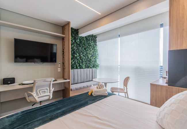 Studio in São Paulo - Elegance and Comfort Near Allianz Parque | SP-P1607A Studio in São Paulo - Elegance and Comfort Near Allianz Parque | SP-P1607A