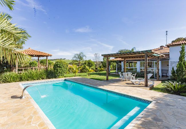  in Porto Feliz - Casa de Campo c/ Piscina e Wi-Fi em Gramadinho 