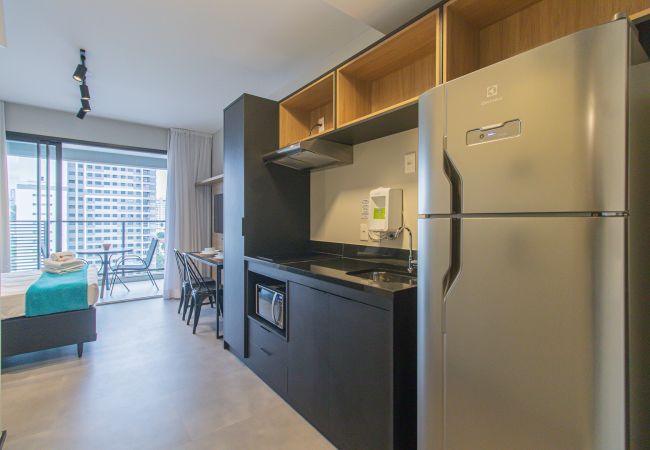 Studio in São Paulo - Charm and Comfort Near Allianz Parque | SP-P1505B Studio in São Paulo - Charm and Comfort Near Allianz Parque | SP-P1505B