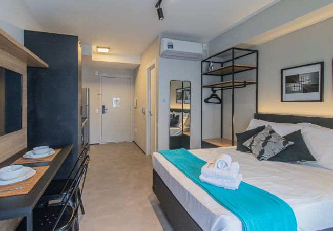 Studio in São Paulo - Charm and Comfort Near Allianz Parque | SP-P1505B Studio in São Paulo - Charm and Comfort Near Allianz Parque | SP-P1505B