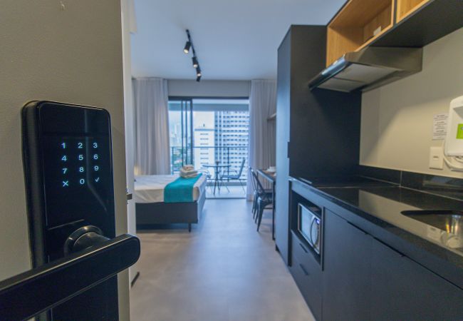 Studio in São Paulo - Charm and Comfort Near Allianz Parque | SP-P1505B Studio in São Paulo - Charm and Comfort Near Allianz Parque | SP-P1505B
