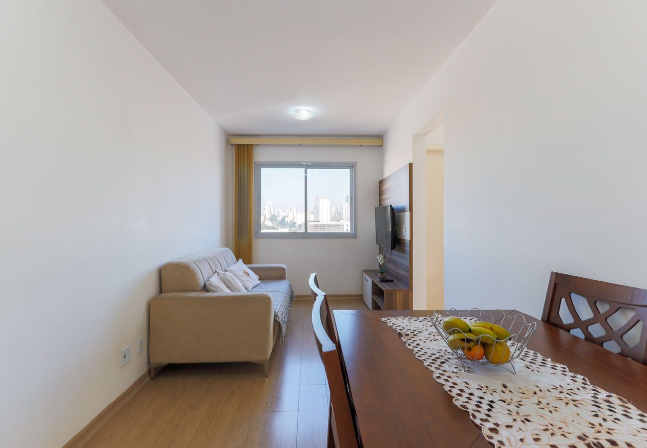 Apartment in São Paulo - Apto na Mooca com academia, Wi-Fi e pet friendly