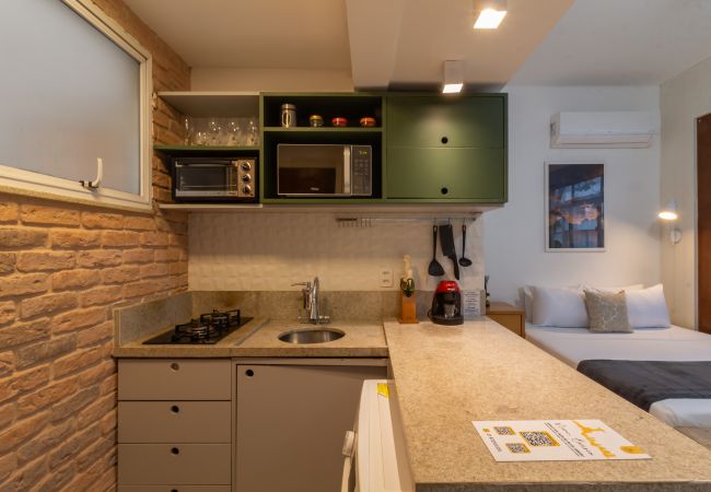 Studio in Rio de Janeiro - 3 minutes from Ipanema beach | JN202 Studio in Rio de Janeiro - 3 minutes from Ipanema beach | JN202