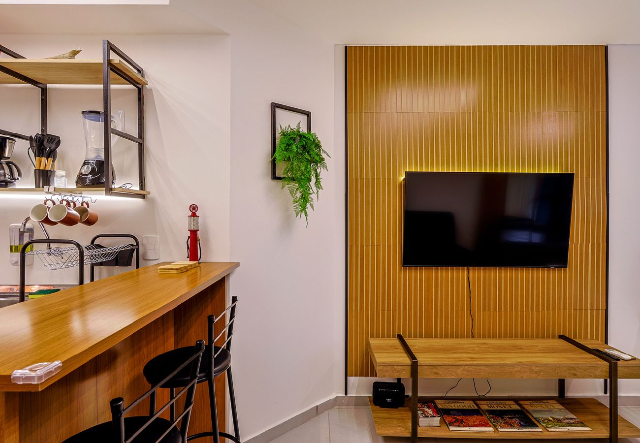 Apartment in Rio de Janeiro - Studio completo c/ Wi-Fi e varanda no Centro Apartment in Rio de Janeiro - Studio completo c/ Wi-Fi e varanda no Centro