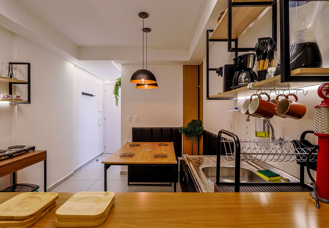 Apartment in Rio de Janeiro - Studio completo c/ Wi-Fi e varanda no Centro Apartment in Rio de Janeiro - Studio completo c/ Wi-Fi e varanda no Centro