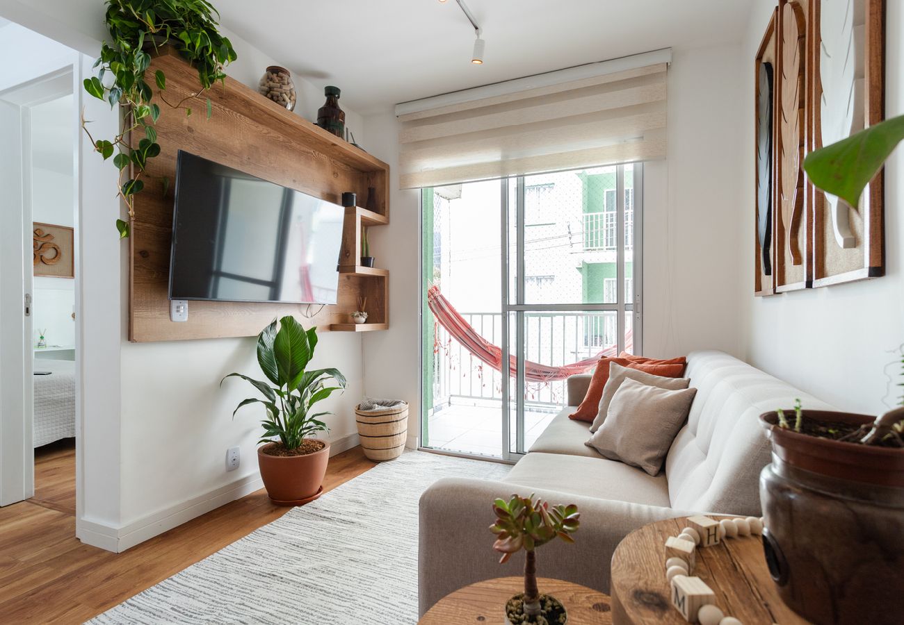 Apartment in Petropolis - Apartamento pet friendly com rede, Wi-fi e garagem Apartment in Petropolis - Apartamento pet friendly com rede, Wi-fi e garagem
