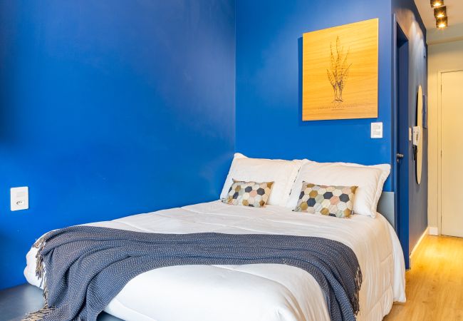 Studio in São Paulo - City view from the 22nd floor Studio in São Paulo - City view from the 22nd floor