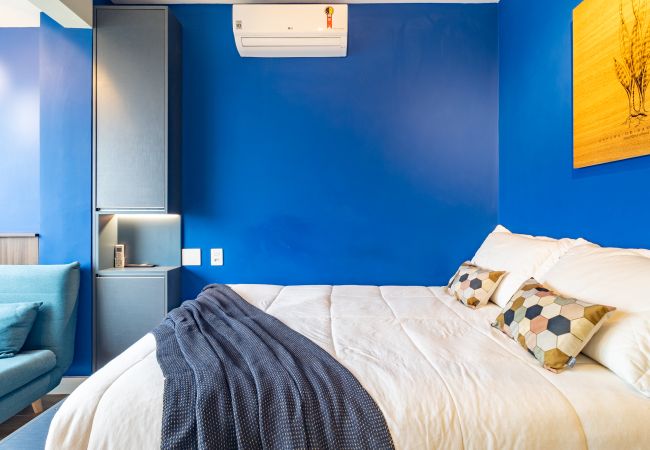 Studio in São Paulo - City view from the 22nd floor Studio in São Paulo - City view from the 22nd floor