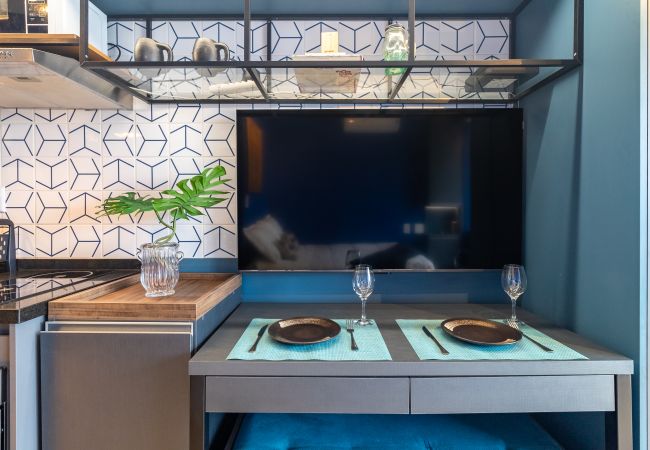 Studio in São Paulo - City view from the 22nd floor Studio in São Paulo - City view from the 22nd floor