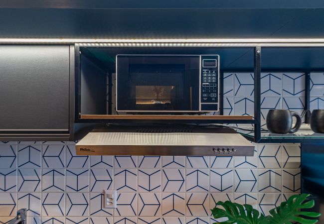 Studio in São Paulo - City view from the 22nd floor Studio in São Paulo - City view from the 22nd floor