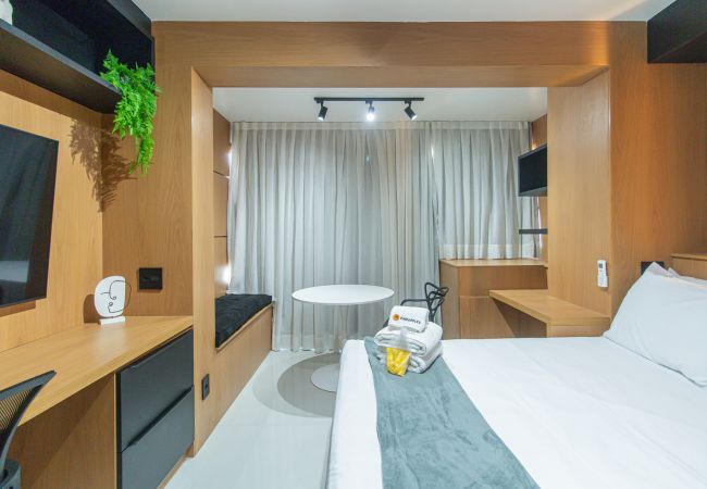 Studio in São Paulo - Modern near Allianz Parque | SP-P2408B Studio in São Paulo - Modern near Allianz Parque | SP-P2408B