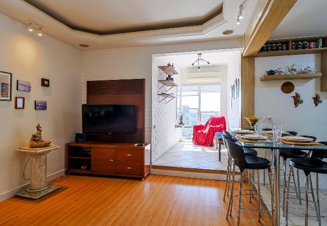 Apartment in Rio de Janeiro - Apto pet-friendly com garagem e vista de Botafogo Apartment in Rio de Janeiro - Apto pet-friendly com garagem e vista de Botafogo