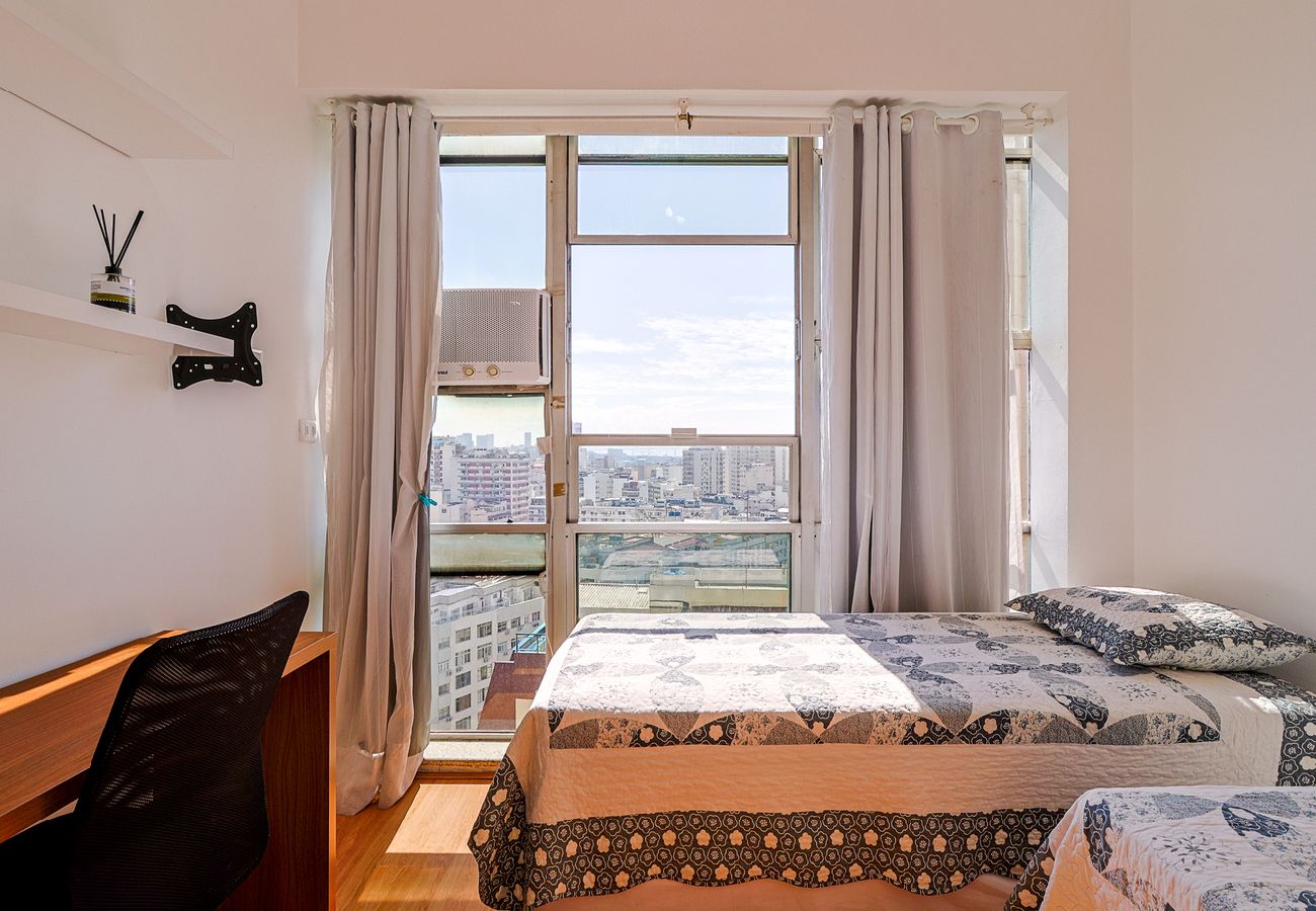 Apartment in Rio de Janeiro - Apto pet-friendly com garagem e vista de Botafogo