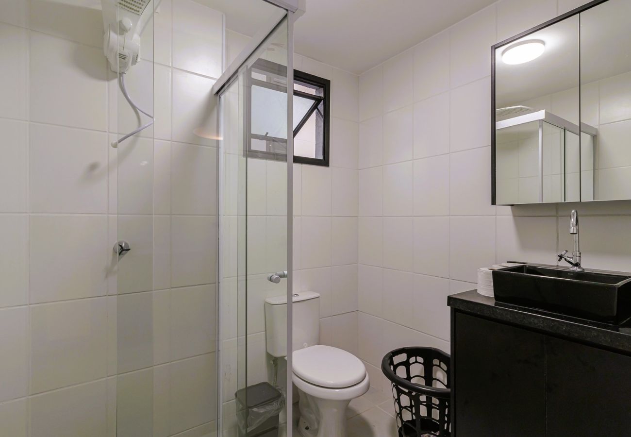 Apartment in São Paulo - Studio c/ academia e piscina a 3 min do Allianz Apartment in São Paulo - Studio c/ academia e piscina a 3 min do Allianz