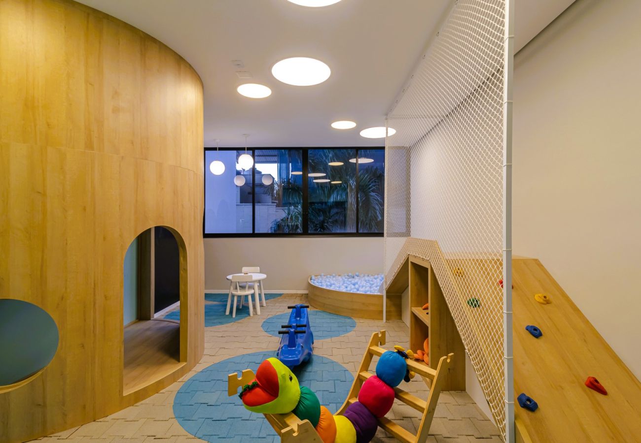 Apartment in São Paulo - Studio c/ academia e piscina a 3 min do Allianz Apartment in São Paulo - Studio c/ academia e piscina a 3 min do Allianz