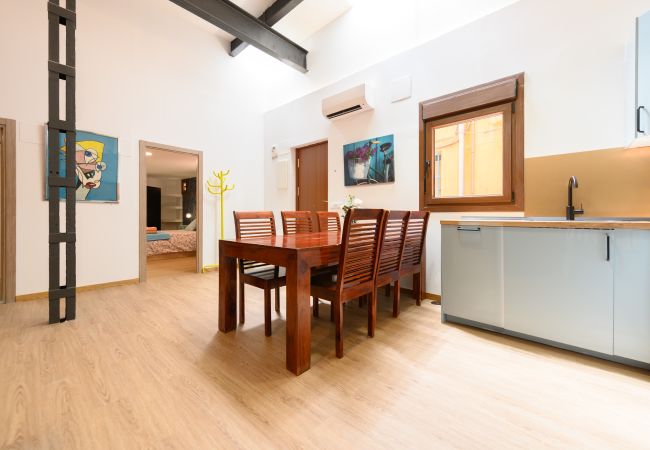 Apartment in Madrid - Modern Duplex with 2 Bedrooms, Fitted Kitchen - Comfort and Style Apartment in Madrid - Modern Duplex with 2 Bedrooms, Fitted Kitchen - Comfort and Style