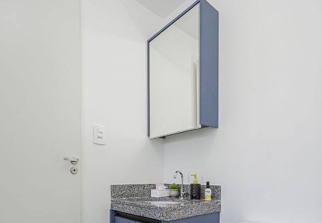 Apartment in São Paulo - Loft com smart lock e varanda no Bresser Apartment in São Paulo - Loft com smart lock e varanda no Bresser