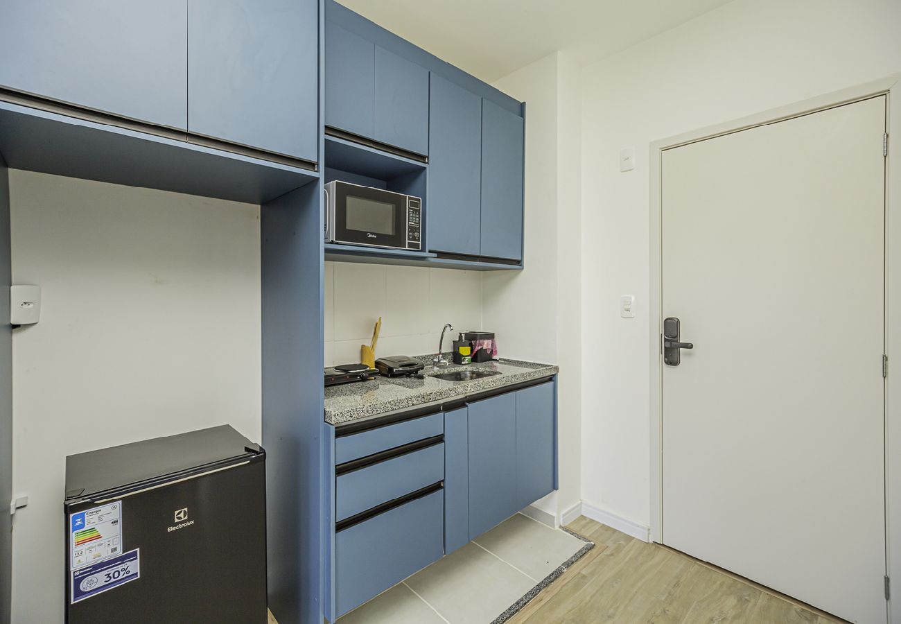 Apartment in São Paulo - Loft com smart lock e varanda no Bresser Apartment in São Paulo - Loft com smart lock e varanda no Bresser