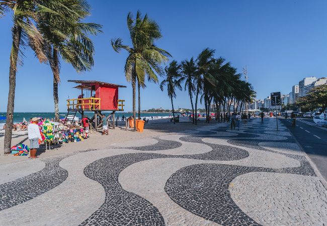 Apartment in Rio de Janeiro - Studio com Wi-Fi e Ar a 45m da Praia de Copacabana Apartment in Rio de Janeiro - Studio com Wi-Fi e Ar a 45m da Praia de Copacabana