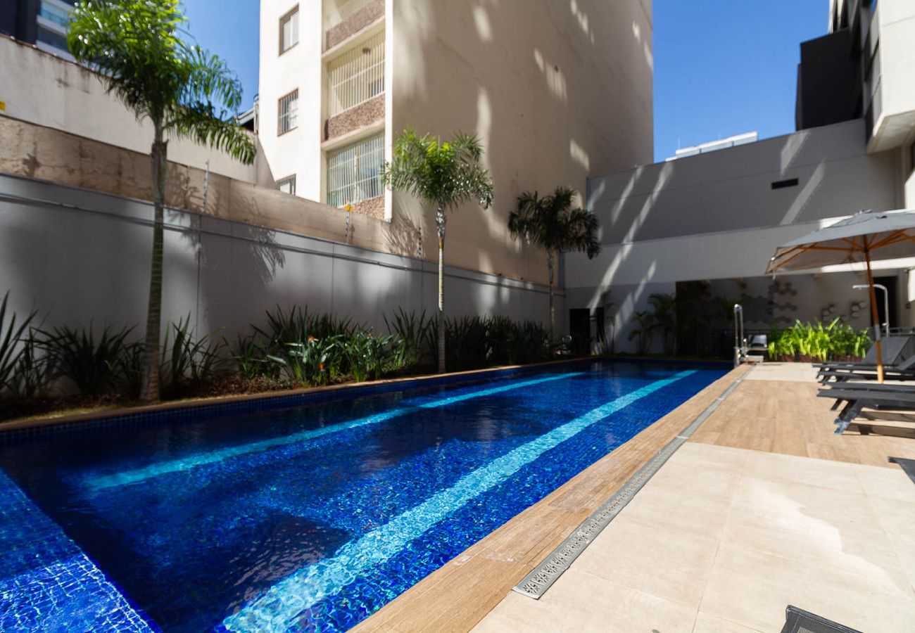 Apartment in São Paulo - Apto em Pinheiros c/ Piscina, Academia e Smartlock Apartment in São Paulo - Apto em Pinheiros c/ Piscina, Academia e Smartlock