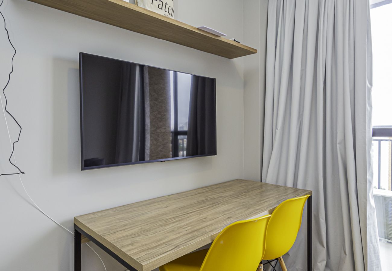 Apartment in São Paulo - Loft com Academia e Piscina em Indianópolis  Apartment in São Paulo - Loft com Academia e Piscina em Indianópolis