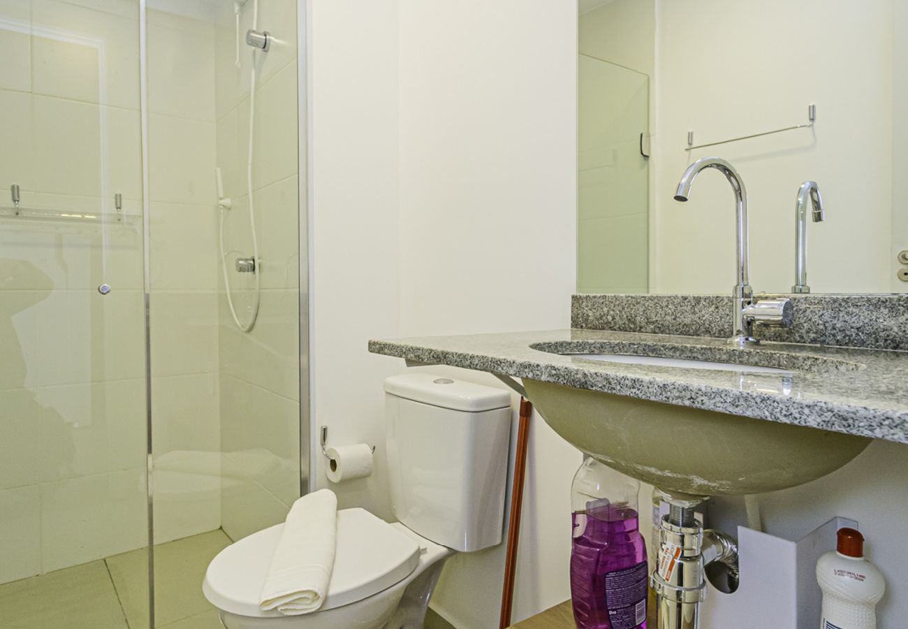 Apartment in São Paulo - Loft com Academia e Piscina em Indianópolis  Apartment in São Paulo - Loft com Academia e Piscina em Indianópolis