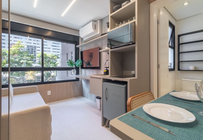 Studio in São Paulo - Studio 31  in Jardins, 24h gym Studio in São Paulo - Studio 31  in Jardins, 24h gym