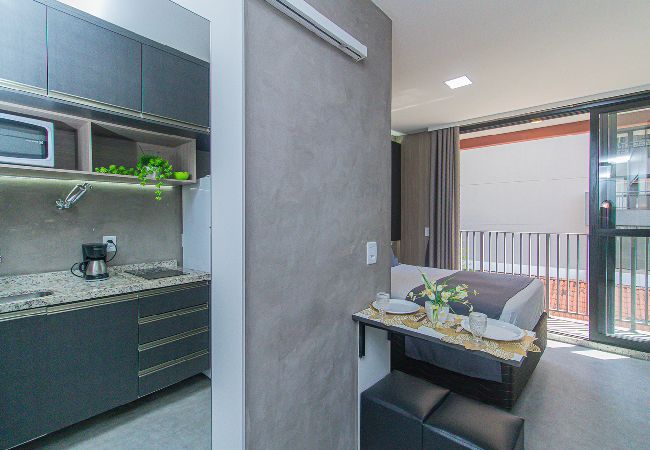 Apartment in São Paulo - Loft a 10min do metrô com academia na Vila Mariana Apartment in São Paulo - Loft a 10min do metrô com academia na Vila Mariana