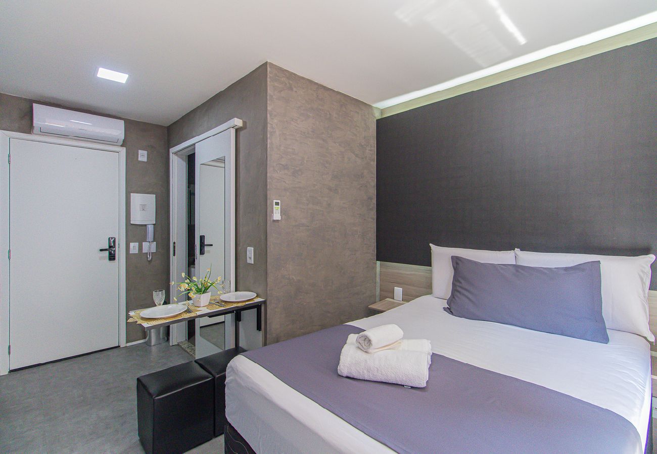 Apartment in São Paulo - Loft a 10min do metrô com academia na Vila Mariana Apartment in São Paulo - Loft a 10min do metrô com academia na Vila Mariana