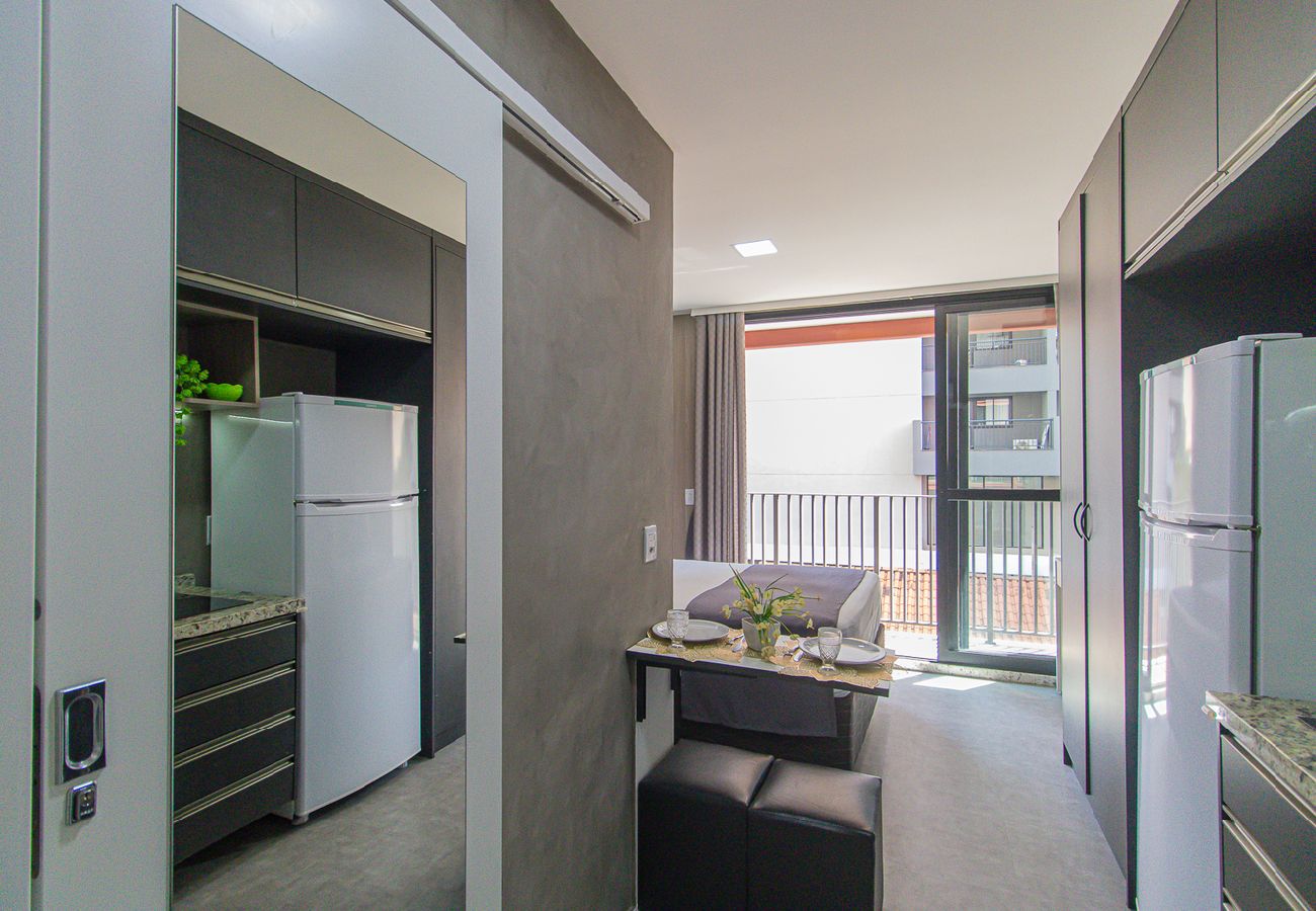 Apartment in São Paulo - Loft a 10min do metrô com academia na Vila Mariana Apartment in São Paulo - Loft a 10min do metrô com academia na Vila Mariana