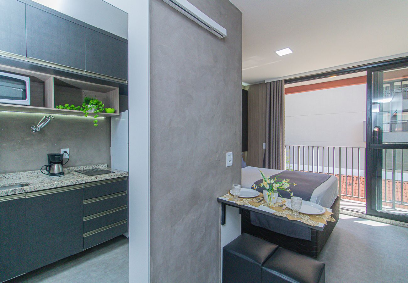 Apartment in São Paulo - Loft a 10min do metrô com academia na Vila Mariana Apartment in São Paulo - Loft a 10min do metrô com academia na Vila Mariana