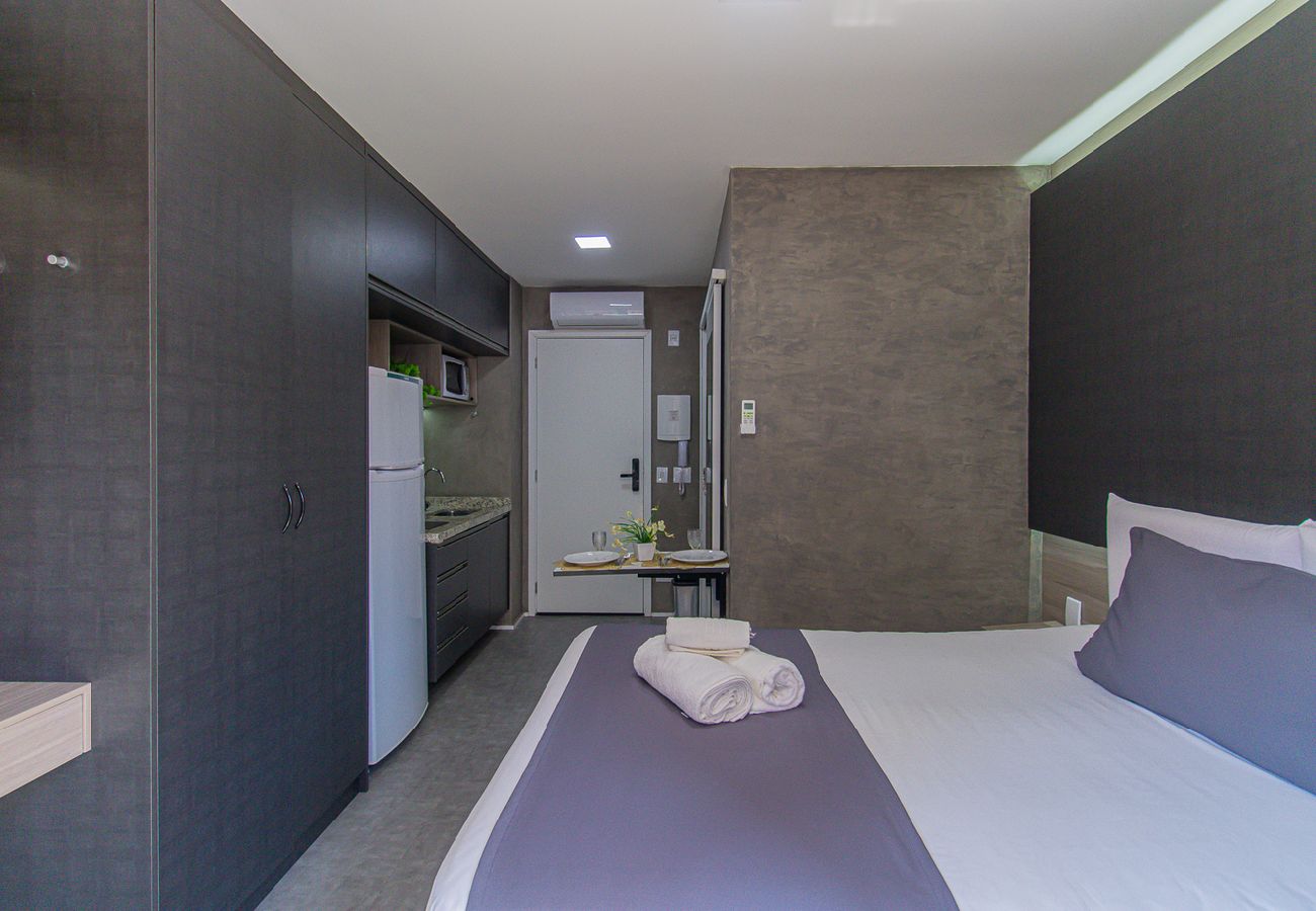 Apartment in São Paulo - Loft a 10min do metrô com academia na Vila Mariana Apartment in São Paulo - Loft a 10min do metrô com academia na Vila Mariana