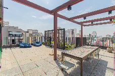 Apartment in São Paulo - Loft a 10min do metrô com academia na Vila Mariana