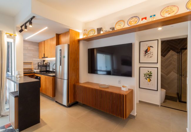 Apartment in Rio de Janeiro - Charming 1 minute from Barra Beach | PP105 Apartment in Rio de Janeiro - Charming 1 minute from Barra Beach | PP105