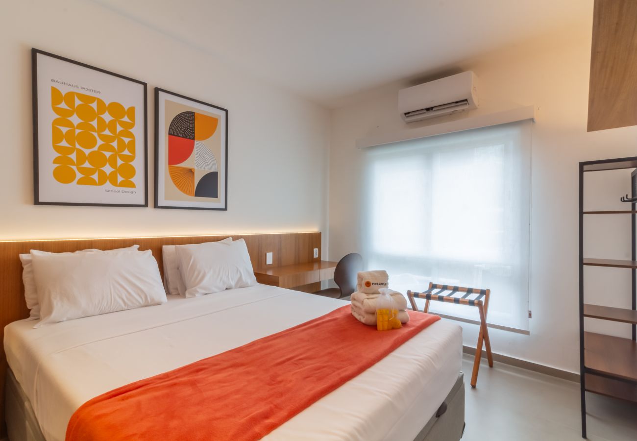 Apartment in Rio de Janeiro - Charming 1 minute from Barra Beach | PP105 Apartment in Rio de Janeiro - Charming 1 minute from Barra Beach | PP105