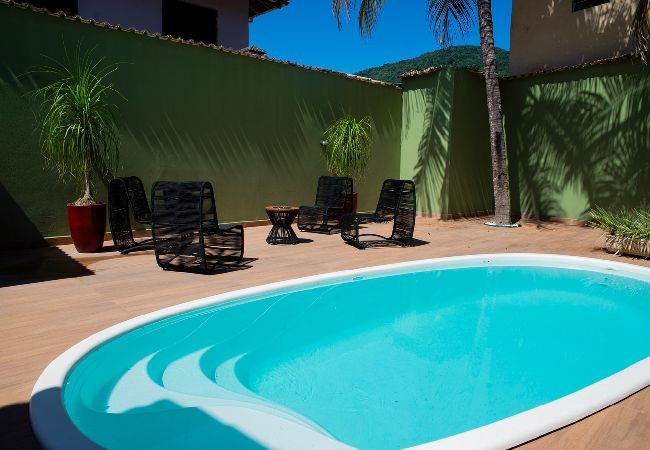  in Paraty -  Casa com Piscina e Churrasqueira no Pantanal