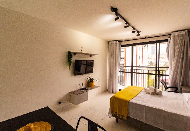 Apartment in São Paulo -  Flat moderno com academia e Wi-Fi no Tatuapé Apartment in São Paulo -  Flat moderno com academia e Wi-Fi no Tatuapé