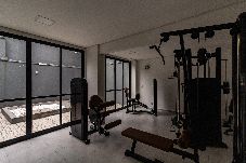 Apartment in São Paulo - Flat moderno com academia e Wi-Fi no Tatuapé