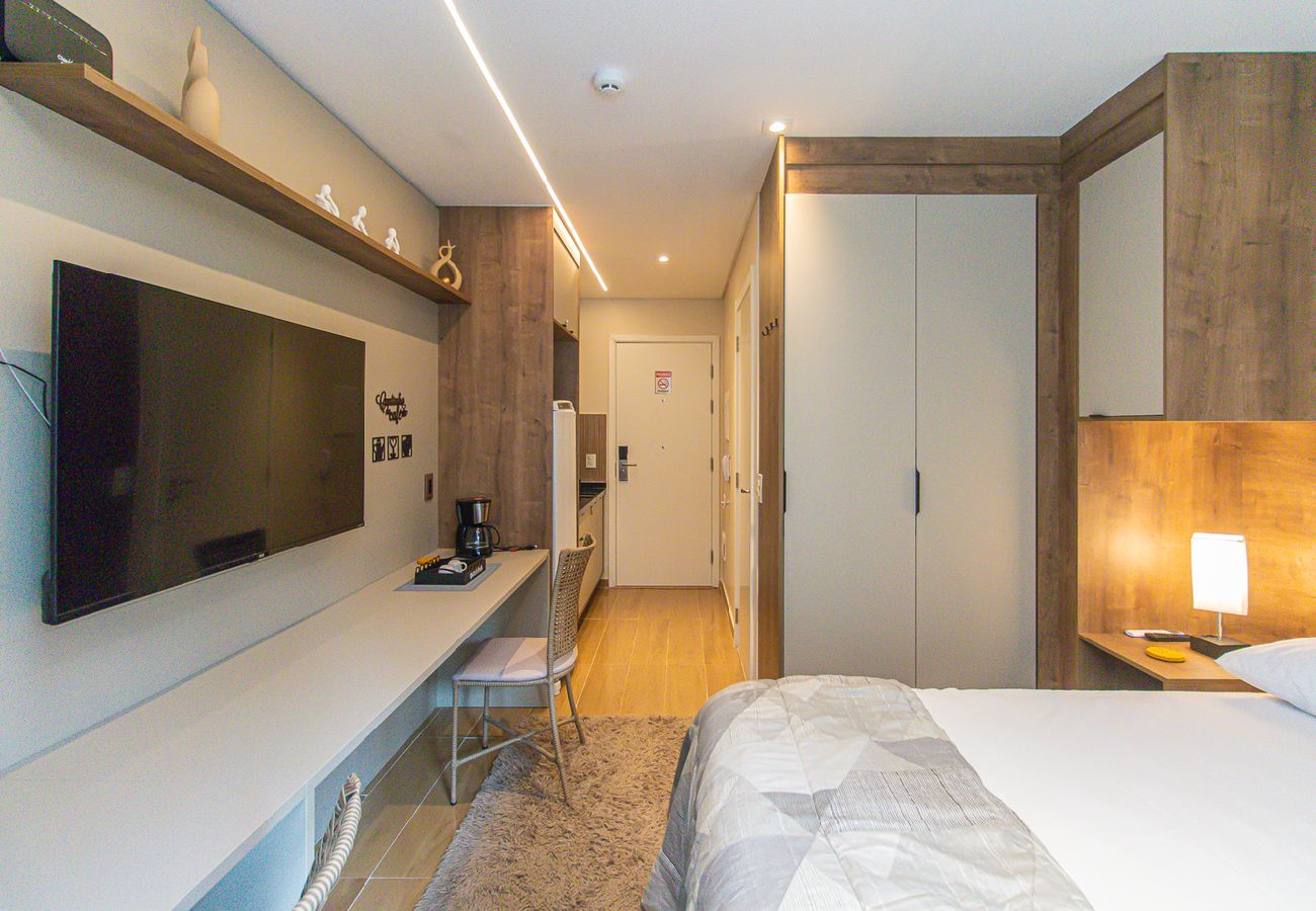 Apartment in São Paulo - Flat c academia na Vila Mariana próx ao Ibirapuera Apartment in São Paulo - Flat c academia na Vila Mariana próx ao Ibirapuera