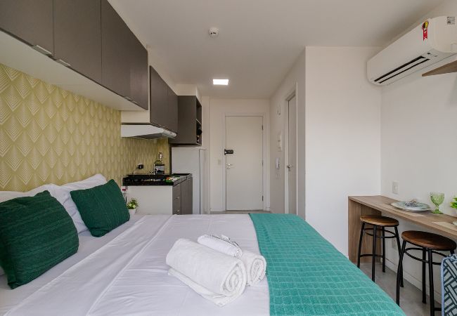 Apartment in São Paulo -  Flat no Tatuapé com Wi-Fi, academia e Pet Friendly Apartment in São Paulo -  Flat no Tatuapé com Wi-Fi, academia e Pet Friendly