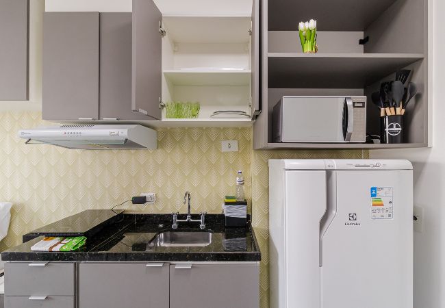 Apartment in São Paulo -  Flat no Tatuapé com Wi-Fi, academia e Pet Friendly Apartment in São Paulo -  Flat no Tatuapé com Wi-Fi, academia e Pet Friendly