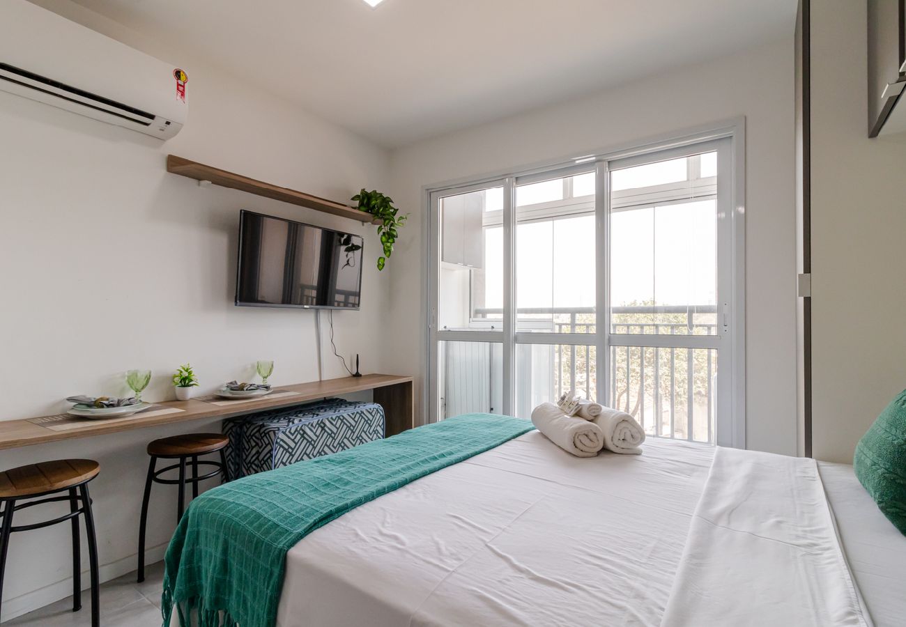 Apartment in São Paulo -  Flat no Tatuapé com Wi-Fi, academia e Pet Friendly Apartment in São Paulo -  Flat no Tatuapé com Wi-Fi, academia e Pet Friendly