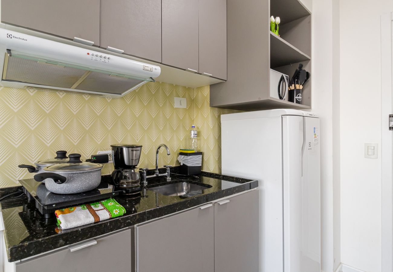 Apartment in São Paulo -  Flat no Tatuapé com Wi-Fi, academia e Pet Friendly Apartment in São Paulo -  Flat no Tatuapé com Wi-Fi, academia e Pet Friendly