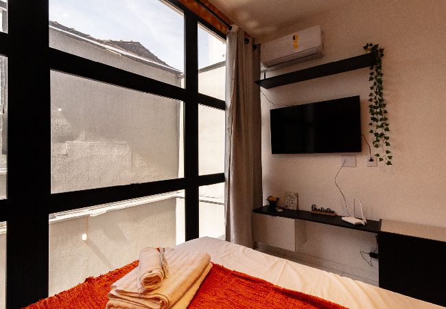 Apartment in São Paulo - Flat no Tatuapé com Wi-Fi, academia e Smart Lock Apartment in São Paulo - Flat no Tatuapé com Wi-Fi, academia e Smart Lock