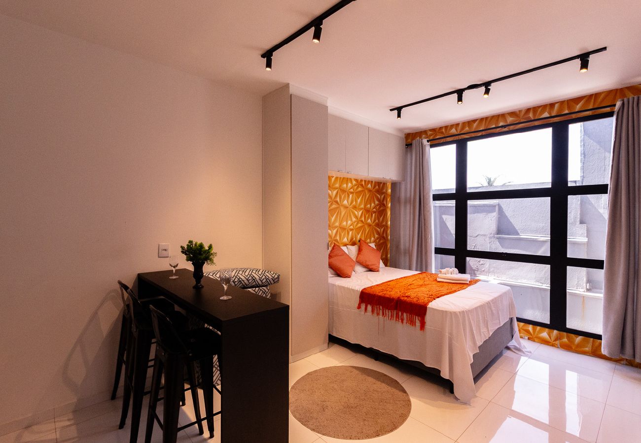 Apartment in São Paulo - Flat no Tatuapé com Wi-Fi, academia e Smart Lock Apartment in São Paulo - Flat no Tatuapé com Wi-Fi, academia e Smart Lock