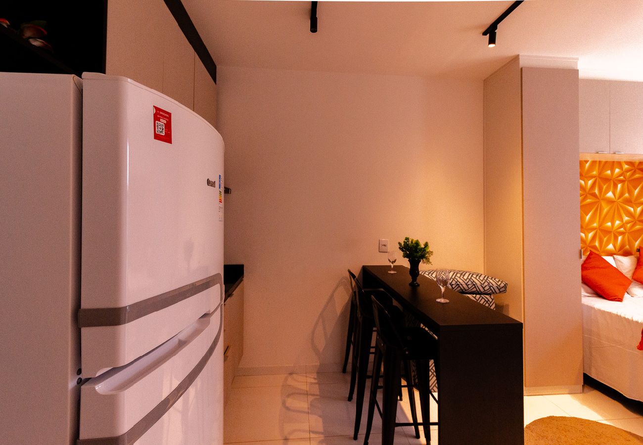 Apartment in São Paulo - Flat no Tatuapé com Wi-Fi, academia e Smart Lock Apartment in São Paulo - Flat no Tatuapé com Wi-Fi, academia e Smart Lock