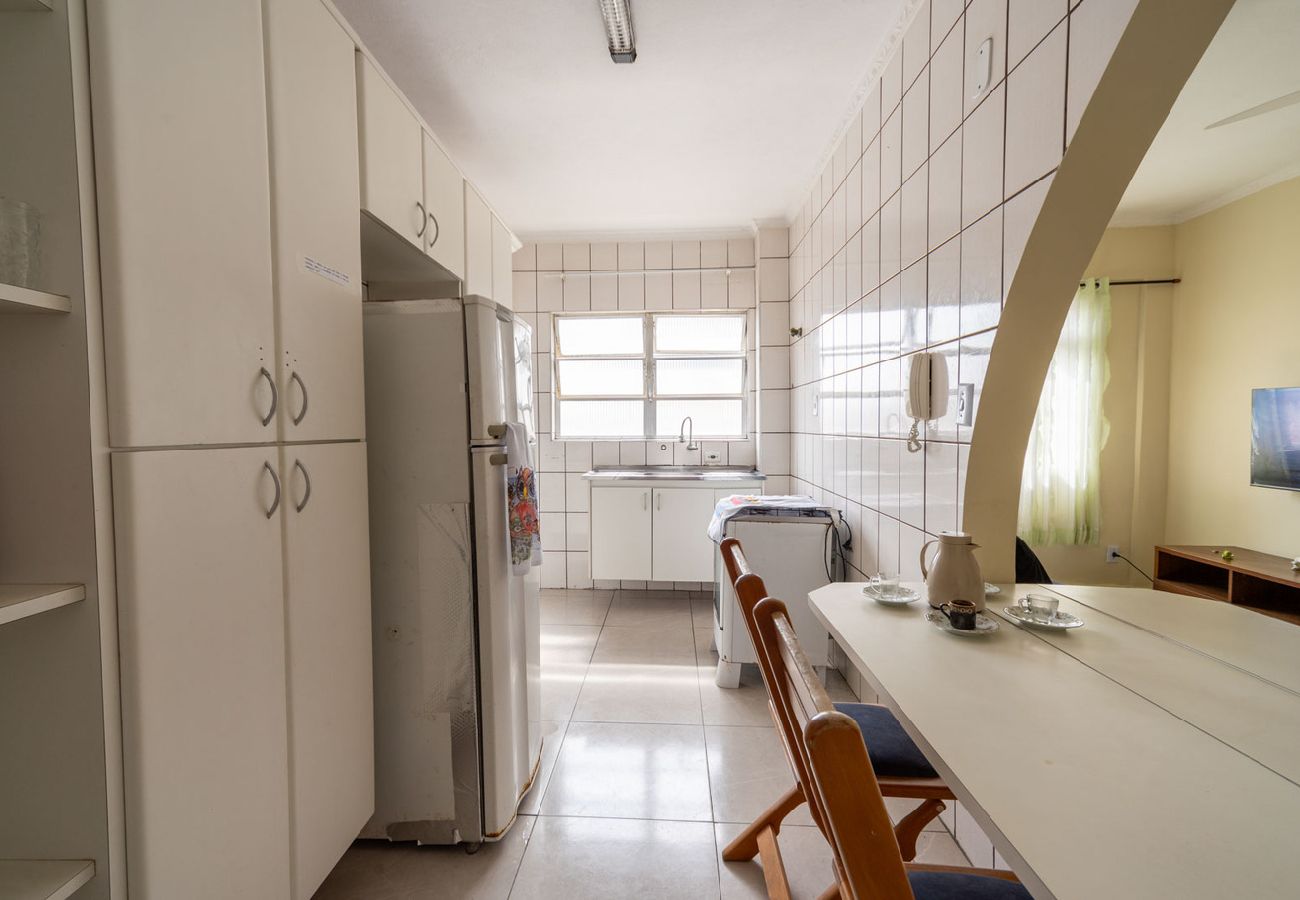 Apartment in Praia Grande - Apto Beira-mar c/ Vista Lateral e Garagem Apartment in Praia Grande - Apto Beira-mar c/ Vista Lateral e Garagem